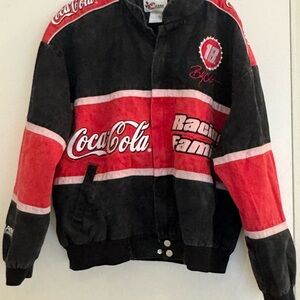 Authentic coca-Cola Racing Jacket. Men’s L. Unisex. Embroidered. Vintage.